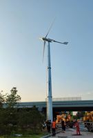 Éolienne de 30 kW à haute efficacité pour démarrage par brise éolienne, pour applications connectées au réseau et hors réseau