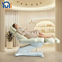 Table de massage électrique personnalisable en plastique ABS durable avec 3 moteurs rotatifs pour soins du visage et des cils