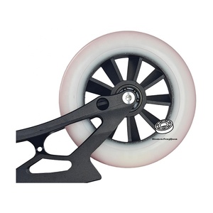 Ruedas de Patinaje en Línea de Alta Resistencia al Desgaste, <span class=keywords><strong>Magia</strong></span> Negra, 90/100/110 mm, Color Negro, SHR, para Patinaje de Velocidad - Product Image 5