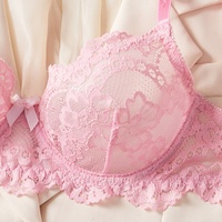 Commerce chaud sous-vêtements sexy en dentelle de haute qualité, petit buste doux, grand look, soutien-gorge de rassemblement, chaussette, anneau de jambe