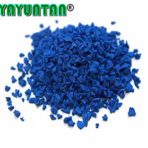 2019 GUANGZHOU Colourful EPDM Rubber Granule For Safety EPDM Rubber Surface