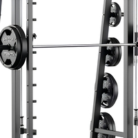 Machine Smith à contrepoids de qualité commerciale, équipement d'entraînement de force professionnel robuste pour une utilisation sûre en salle de sport commerciale