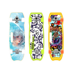 Monopatín profesional de 32 pulgadas y 7 capas de madera de arce, doble balancín, Drift <span class=keywords><strong>Surf</strong></span> con ruedas de PU para principiantes - Product Image 2