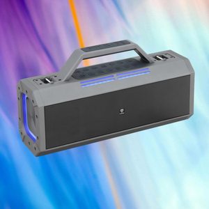 Kép 4 ''woofer 130W mạnh mẽ có thể sạc lại âm nhạc máy bay chiến đấu không thấm nước không dây Bluetooth âm nhạc Thiên thần mini boombox Loa di động - Product Image 2