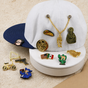 Quick Dispatch Wholesale Virgin Mary Guadalupe Catholic Antique Modern Enamel Pins for <b>Baseball</b> <b>Caps</b> and Religious Gifts - Product Image 4