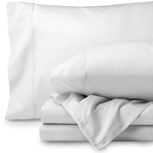 Juego de sábanas <span class=keywords><strong>KOSMOS</strong></span>, ligero, súper suave, de fácil cuidado, de microfibra, bolsa de PVC, tejido liso, drapeado - Product Image 5