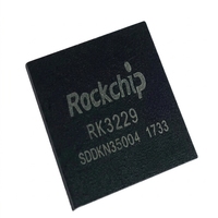 Prosesor Rockchip RK3229 Quad-Core Cortex-A7 1.5GHz GPU Mali-400MP2 BGA316 Dekode Video 4K IC Chip Prosesor Aplikasi ARM