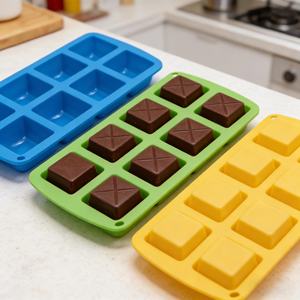 แม่พิมพ์ซิลิโคนทำช็อกโกแลต/เค้ก/ขนมอบ แบบกำหนดโลโก้ได้ ลดราคาพิเศษ - Product Image 1