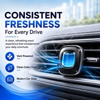 Diffuseur de parfum liquide OEM BEIKAER pour voiture, clip de ventilation, désodorisant multi-parfums aux huiles essentielles naturelles