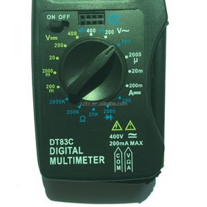 Mini multimètre numérique DT83C avec mesure de température - Product Image 2