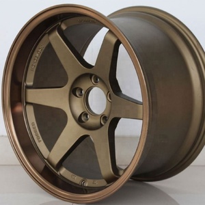 Rines Flrocky <span class=keywords><strong>Echo</strong></span> 15 16 17 18, 4X100 5X100 5X114.3, Rines para Auto Te37 Deep Dish - Product Image 5