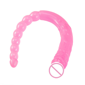 Dubbele <span class=keywords><strong>Dong</strong></span> Tweekoppige Dildo 'S Anale Pluggen Seksproducten Siliconen Dildo Anale Seksspeeltjes Grote Dildo 'S - Product Image 4