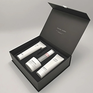 Luxury Custom Storage <strong>Paper</strong> <strong>Box</strong> White Black Recycled Cardboard High-End Matt Lamination Cosmetic Gift <strong>Box</strong> Magnetic - Product Image 1