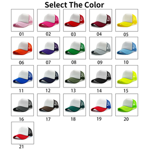 Biểu Tượng Tùy Chỉnh In 3D Thêu Thể Thao Golf Bóng Chày Cha <span class=keywords><strong>Hat</strong></span> Gorras 5 Bảng Điều Chỉnh Trống Đồng Bằng Bọt <span class=keywords><strong>Trucker</strong></span> Lưới Cap - Product Image 5