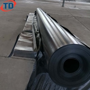 Geomembrana de HDPE para la Industria Salinera, 0.75mm 1mm, Revestimiento para Estanques de Camarones, Geomembrana de Polietileno Negra, Azul y Verde, <span class=keywords><strong>Precio</strong></span> en Filipinas - Product Image 1