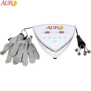 Au-032 viso e collo massaggiatore BIO <span class=keywords><strong>Micro</strong></span> corrente terapia BIO guanti di serraggio per il viso 2 in 1 macchina di bellezza - Product Image 1