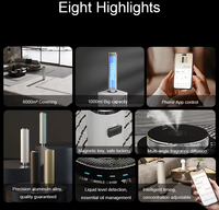 Diffuseur d'arômes électrique sans eau de luxe haut de gamme, contrôlé par application, grande capacité pour hôtel, bureau, villa, espace commercial, OEM ODM