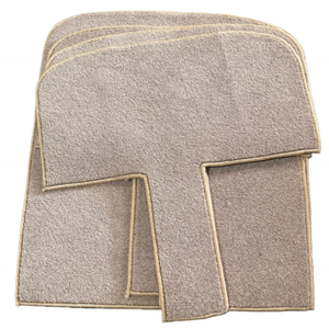 Tapis de voiture moderne de haute qualité, rectangulaire 4m, intérieur/extérieur, couleur unie, poils longs, fabriqué à la machine, adapté aux animaux domestiques, antidérapant - Product Image 1