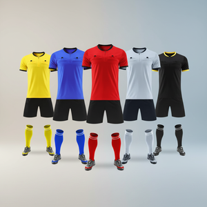 Wholesale Soccer <strong>Referee</strong> Uniform Set Breathable Sports <strong>Top</strong> Pocket Design Outdoor Sports <strong>Referee</strong> Wear For Competition Training - Product Image 1