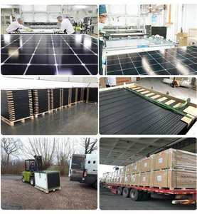 Module solaire bifacial à demi-cellule Aiko N Type ABC AIKO-A440-MAH54Mb 440W tout noir double vitrage 182mm PERC pour panneau solaire domestique - Product Image 6