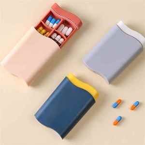 2025 nouveau Portable ABS matériel <span class=keywords><strong>pilulier</strong></span> en plastique <span class=keywords><strong>pilulier</strong></span> mode Portable tablette <span class=keywords><strong>pilulier</strong></span> distributeur - Product Image 1