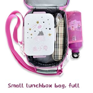 Lonchera Adorable con Diseño de Unicornio Brillante, Asa Suave, Interior a Prueba de Fugas y Forro Aislante - Product Image 4