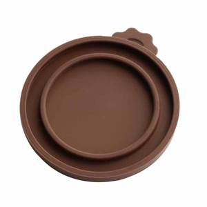 Tapa de silicona para latas de alimentos para mascotas, redonda y duradera, para latas y tazas, almacenamiento de alimentos - Product Image 2