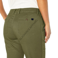 Kadın yüksek bel dimi pamuklu pantolonlar en çok talep edilen Slim Fit Casual streç pantolon nefes artı boyutu tasarım elastik bel