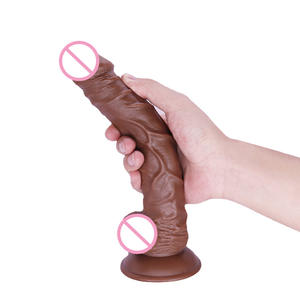 Deloveリアルな女性用人工PVCペニスディルド防水振動モード26x4cm女性用 - Product Image 5