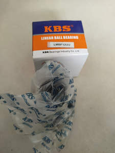 محامل كروية خطية أصلية <span class=keywords><strong>KBS</strong></span> LMBF32 LMBF32UU جلبة فولاذية لصناعات الآلات - Product Image 3