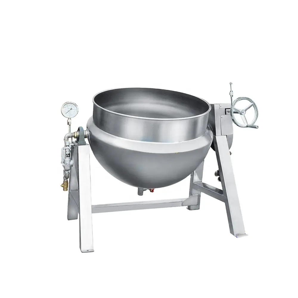 500 Litre Steam Jacketed Cooking Pot for Boiling Beans/Cooking