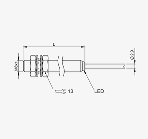 Sensor de Proximidad Inductivo B-ALLUFF BES00NY BES 516-324-G-E4-C-PU-02 Nuevo y Original en Stock - Product Image 3