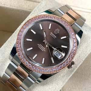 ساعة ميكانيكية عالية الجودة 904L من الفولاذ المقاوم للصدأ ، غطاس رياضي ، ساعة ETA ، كريستال الياقوت ، مؤشر مقاوم للماء - Product Image 2