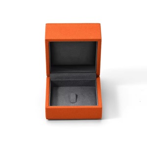 Cajas de Joyería FANXI, Cajas de Anillos Personalizadas, Cajas de Joyería de Microfibra, Estuche de Almacenamiento de Anillos, Paquete de Joyería - Product Image 4