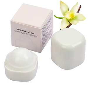 Wholesale Round Ball <b>Lip</b> Balm (<b>Cream</b>) 4 Colors Fruit Flavor Mineral Natural Sunscreen Moisturizing Beauty Makeup Repair <b>Lip</b> Care - Product Image 3