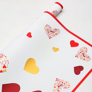 Оптовая продажа: Дизайнерская односторонняя бумага для упаковки цветов (для роз), романтическая бумага для букетов, материалы для флористов, DIY - Product Image 5