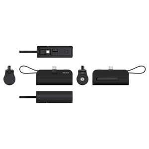 Batterie externe MP108 avec câble intégré 10000mAh, chargeur portable pour téléphone, voyage, urgence, charge rapide - Product Image 4