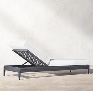 Chaise longue <span class=keywords><strong>de</strong></span> piscine extérieure durable en aluminium pour jardin et extérieur - Product Image 2
