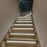 Plancher vinyle de luxe pour escaliers SPC WPC, revêtement de sol vinyle pour escaliers