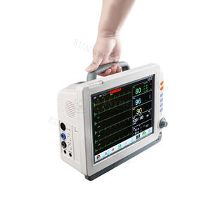 SY-C041 medical hospital six parametri <span class=keywords><strong>ICU</strong></span> <span class=keywords><strong>monitor</strong></span> multiparametro <span class=keywords><strong>monitor</strong></span> paziente veterinario portatile - Product Image 5