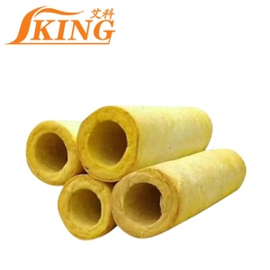 Gaine <span class=keywords><strong>isolante</strong></span> en laine de verre ISOKING pour l'isolation des conduites de vapeur, tube en laine de verre - Product Image 1