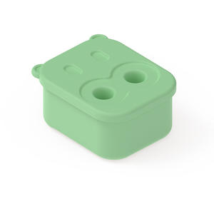 Boîte à goûter pour enfants Hippo - <span class=keywords><strong>Sans</strong></span> désordre, silicone alimentaire, boîte à goûter portable anti-fuite pour tout-petits - Product Image 3