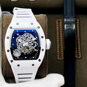 Nouvelle montre carrée pour femme Drioshipping, bracelet en céramique, fibre de carbone, mécanique automatique, étanche, multifonctionnelle - Product Image 4