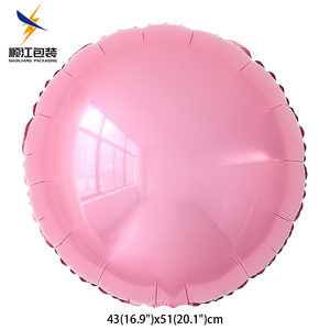 18 Inch Round Shaped <strong>Aluminum</strong> <strong>Foil</strong> <strong>Balloons</strong> For Wedding And Party Decorations Solid Color Helium Customized Logo <strong>Balloons</strong> - Product Image 4