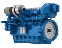 Moteur diesel marin Weichai Baudouin série 6m26.3, 815 ch, refroidi par eau, 4 temps, 6 cylindres, pour bateau