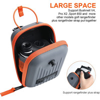 Organisateur de voyage pochette EVA Golf télémètre étui rigide EVA transportant boîte de rangement EVA voyage Golf télémètre sac