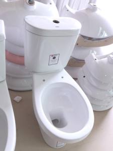 <span class=keywords><strong>WC</strong></span> en céramique économique à chasse directe avec siphon en S, deux pièces, fabriqué en Chine, à vendre - Product Image 3