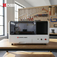 Machine de découpe laser CNC industrielle compacte 350x350mm avec tête Au3Tech – Équipement professionnel pour tôles de fer et applications automobiles