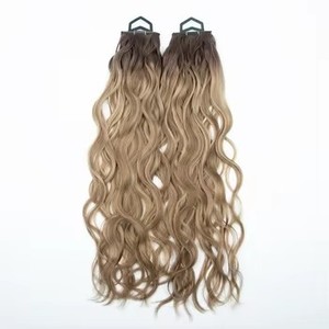ผมต่อแบบ Genius Weft แท้ 100% แบบบางพิเศษ ขายส่ง ผมรัสเซียแบบ Double Drawn เกรด Virgin Remy Genius Weft - Product Image 4