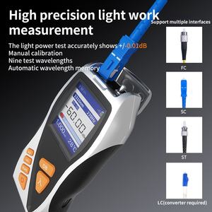 Y9 Neue <span class=keywords><strong>5</strong></span>-<span class=keywords><strong>in</strong></span>-<span class=keywords><strong>1</strong></span>-Glasfaserausrüstung VFL 15mW Rj45-Kabeltester All-<span class=keywords><strong>in</strong></span>-One-Mini-OPM-FTTH-Glasfaser messgerät - Product Image 3